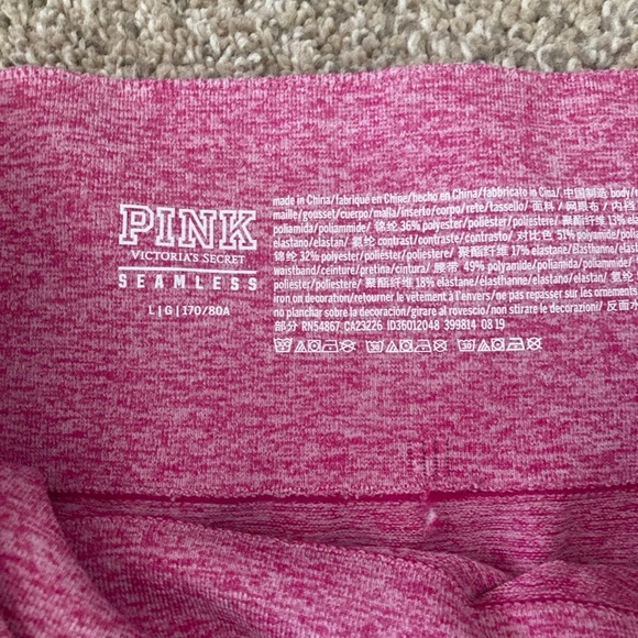 Victoria's Secret Pink Seamless women’s Leggings - Picture 2 of 4